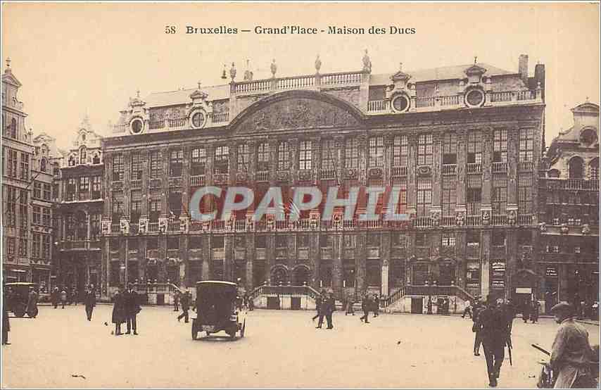 CPA Bruxelles - Grand Place - Maisons des Ducs
