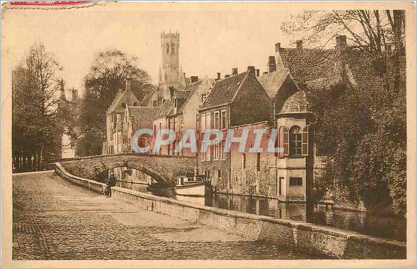 CPA Bruges Le Quai des Marbriers