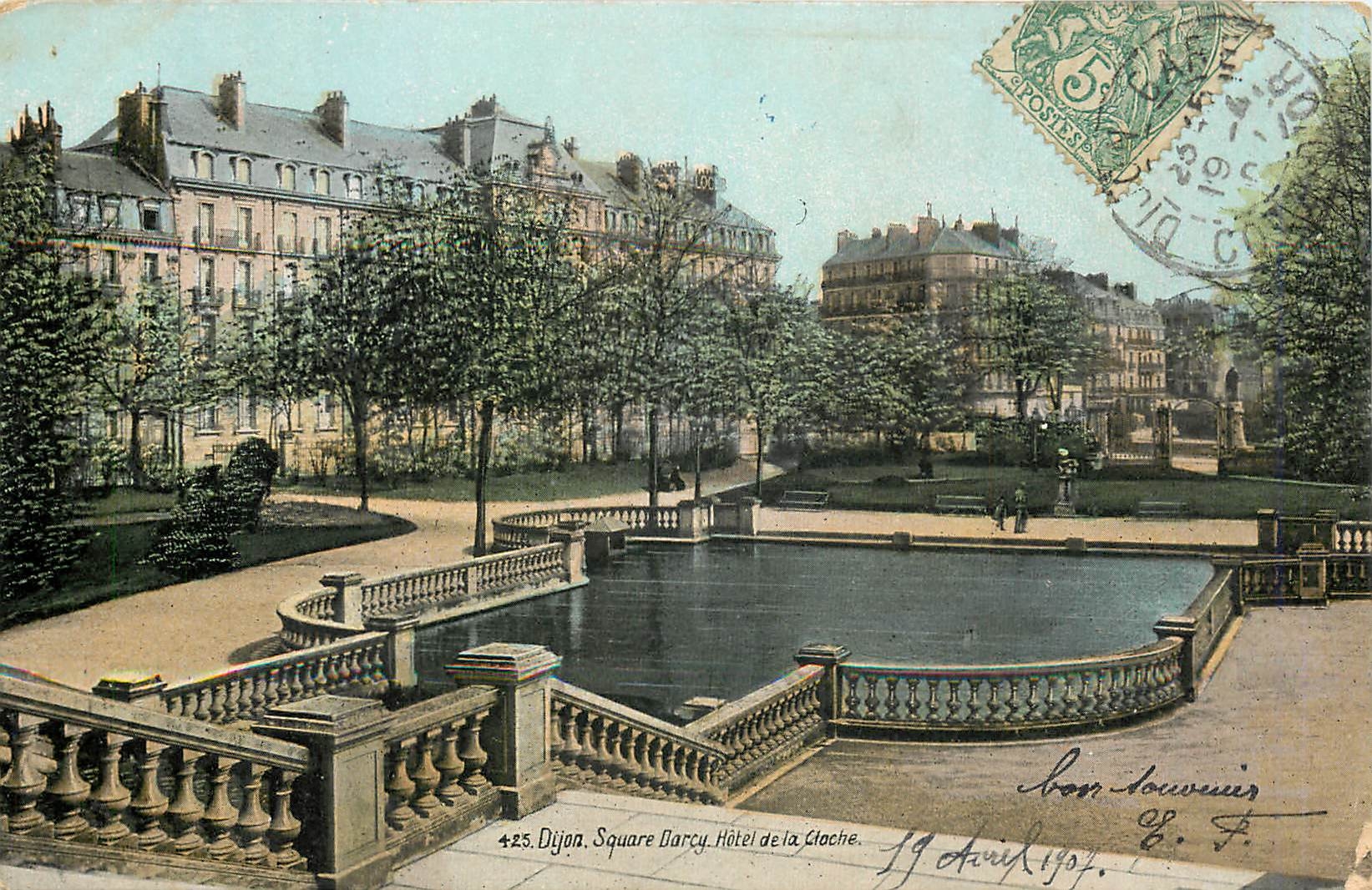 CPA Dijon Square Darcy Hotel de la Cloche