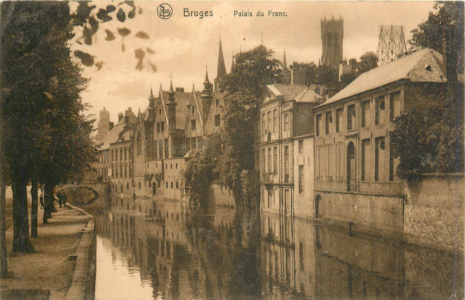 CPA Bruges Palais du Franc