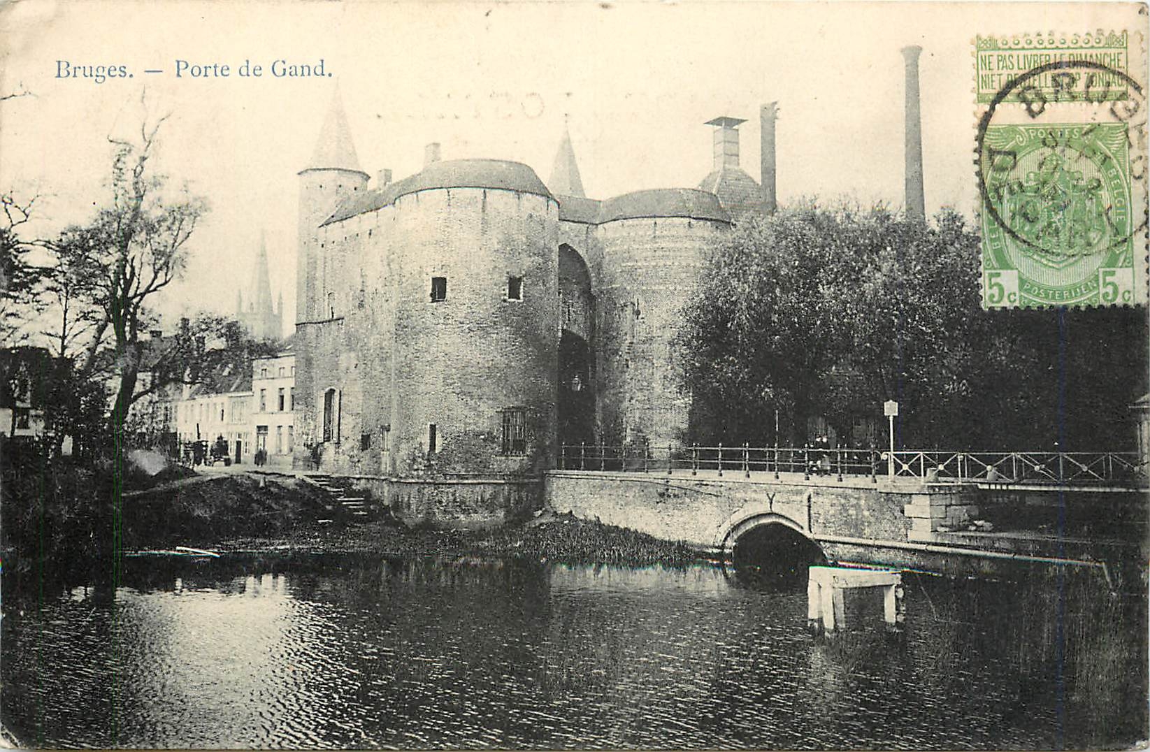 CPA Bruges Porte de Gand