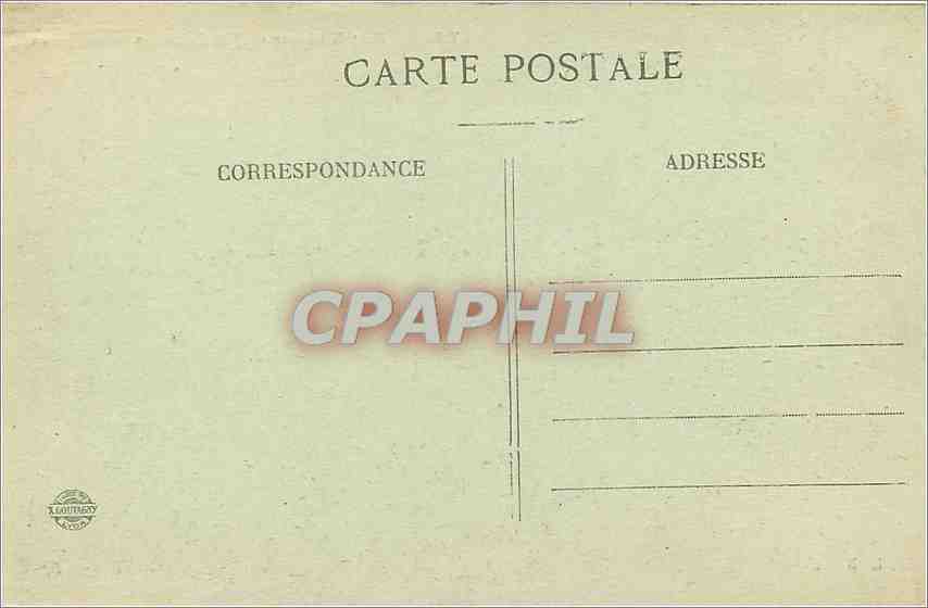CPA LYON Pont Kitchener et Quai Fulchiron — Rückseite