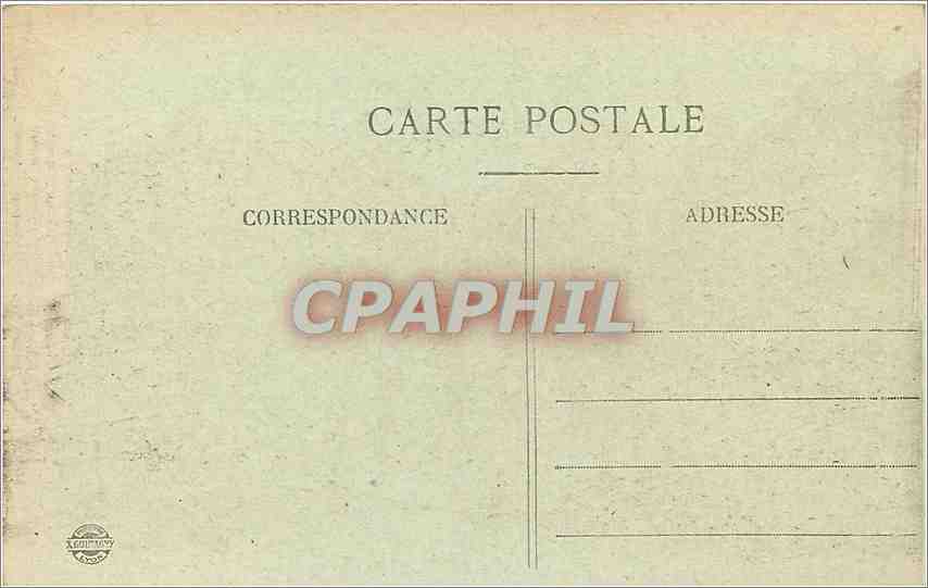 CPA Lyon Le Grand Theatre — Verso