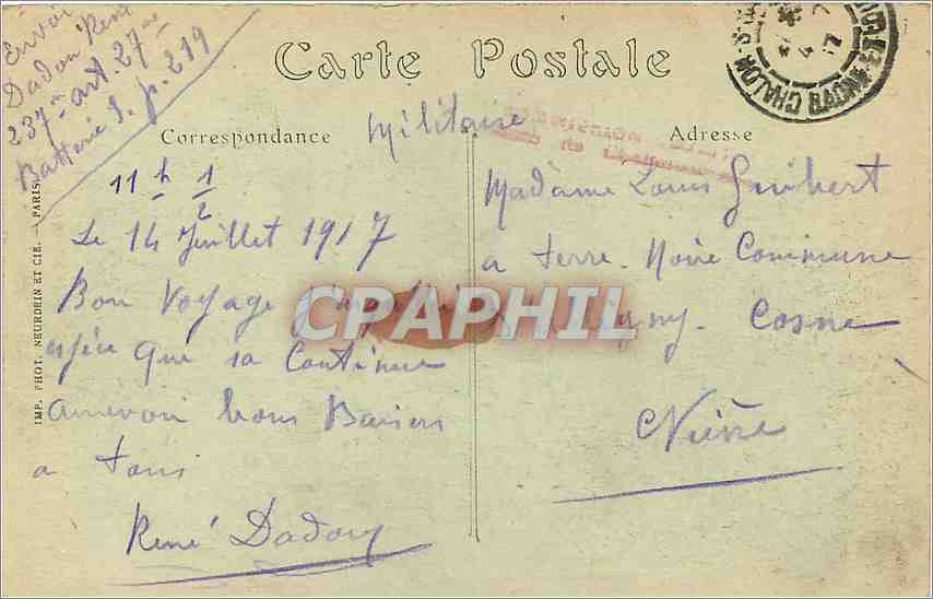 Chalon-sur-Saône — Vue Générale — ND. Phot. n°96 — Reverso