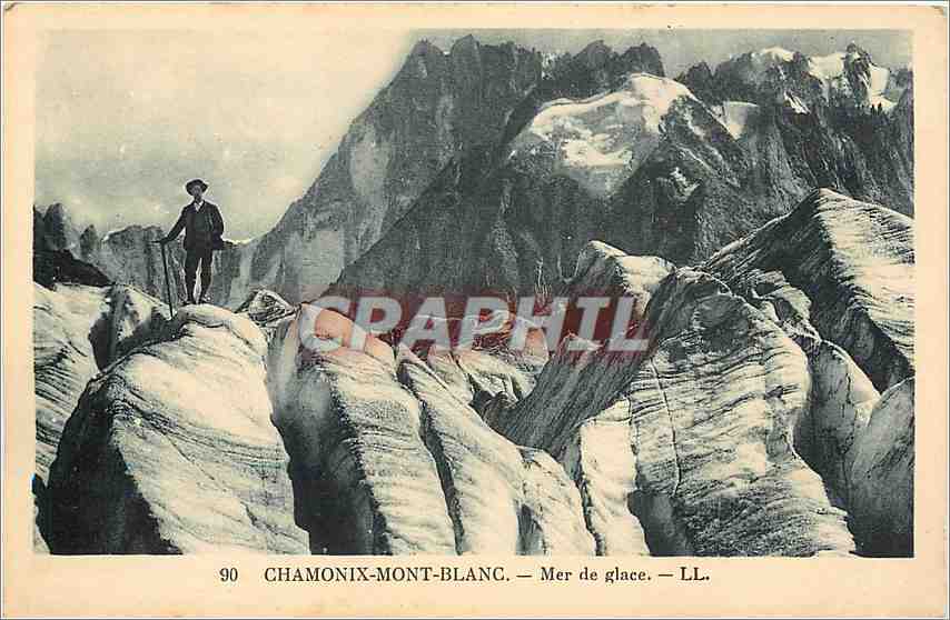 CPA Chamonix -Mont-Blanc - Mer de Glace