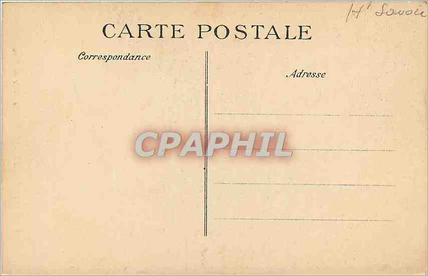 Grande Chartreuse — La Route du Frou — Éditeur E.D. n°3 — Rückseite