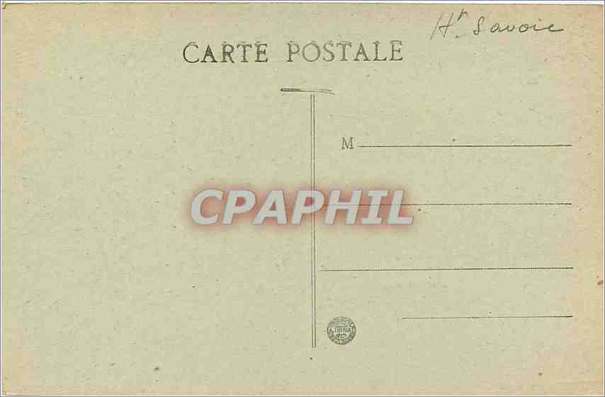 Route de la Grande Chartreuse — Entrée du Désert et le Guiers mort — Cl. A. V. n°63 — Rückseite