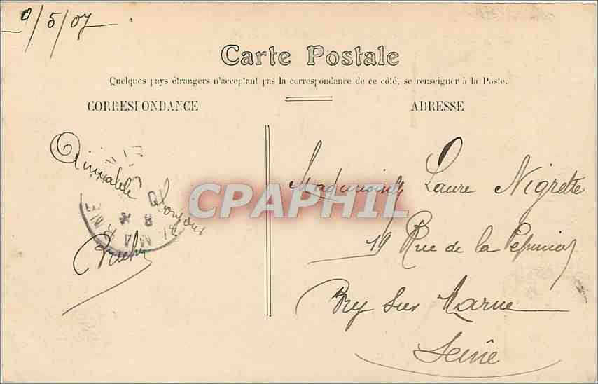 CPA Le Havre - Panorama et la Nouvelle Digue — Verso
