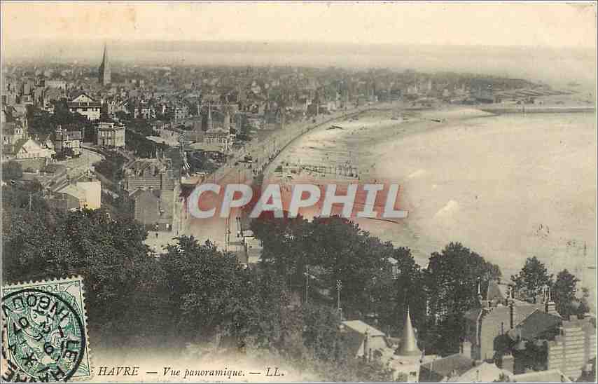 CPA Le Havre vu Panoramique