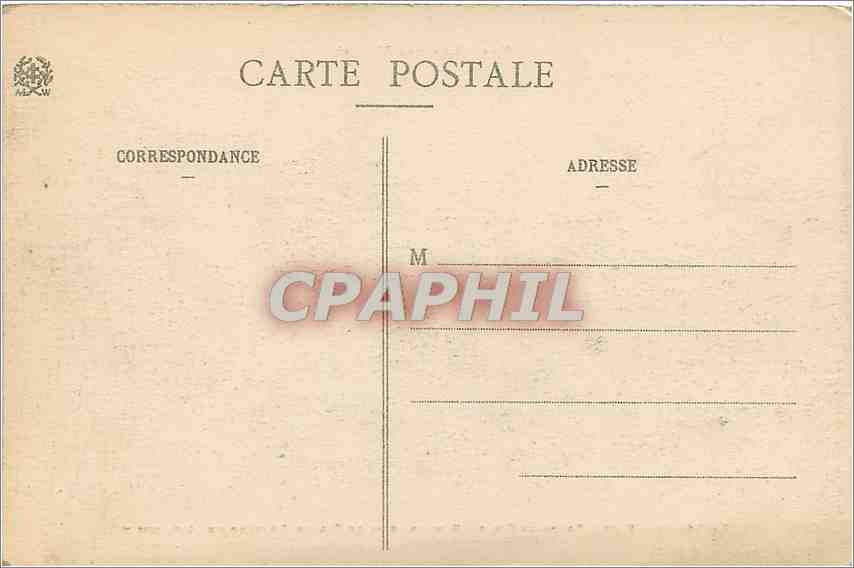 CPA La Tete des Faux - Entre le Col du Bonhomme et le Col du Louschpach — Rückseite