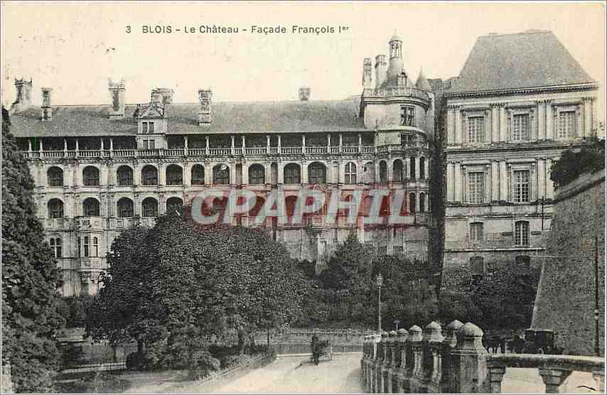CPA Blois Le Château - Façade François 1er