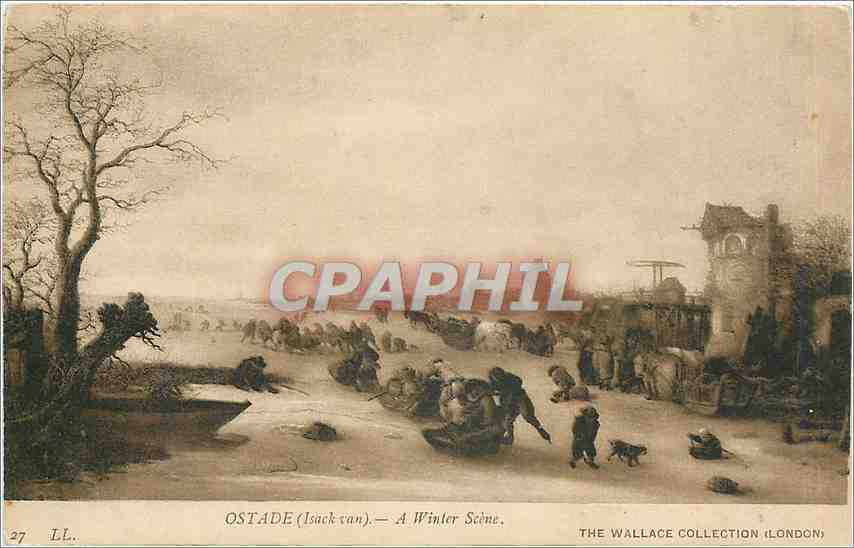 Ostade (Isack-van) — A Winter Scene — The Wallace Collection (London), n°27