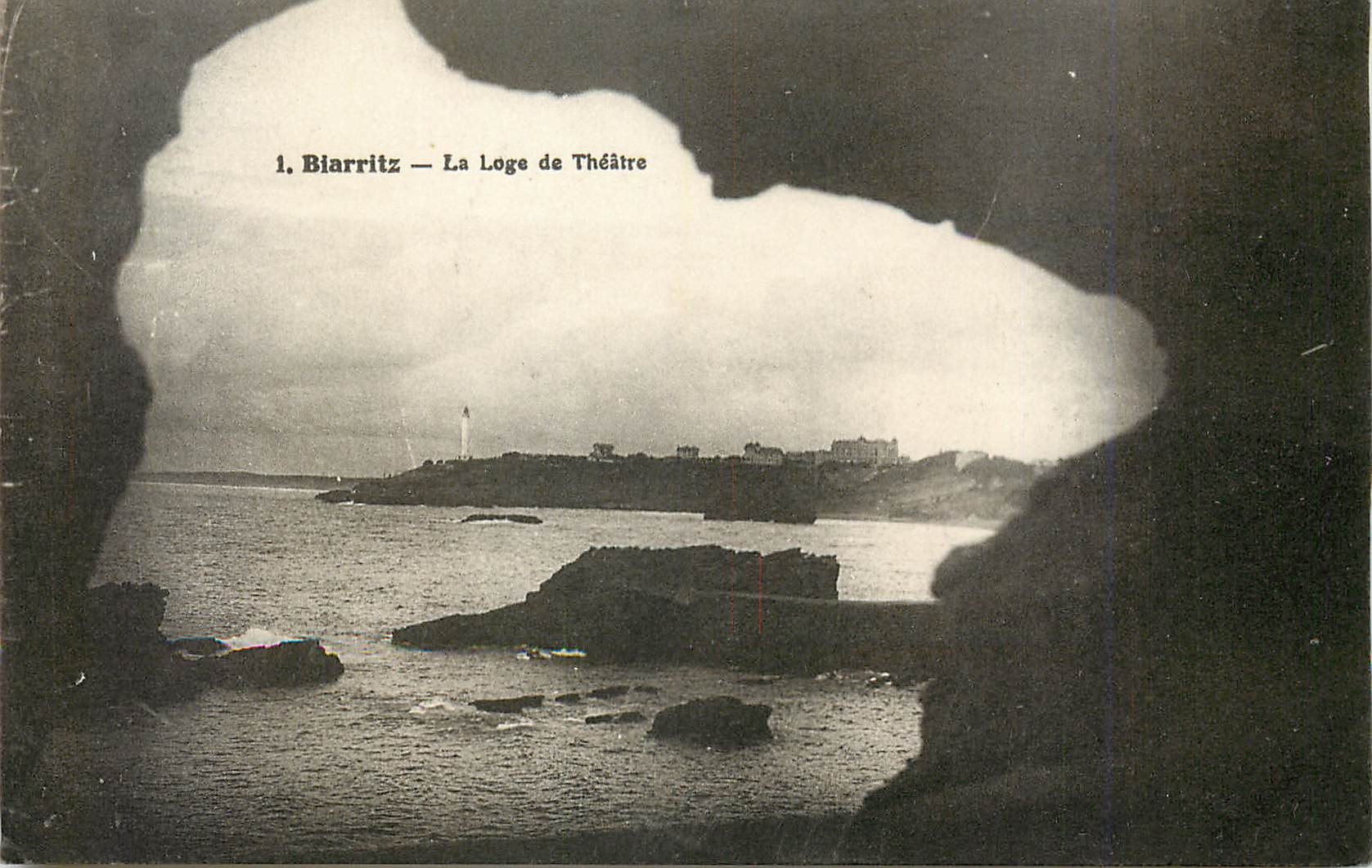 CPA Biarritz La Loge de Theatre 