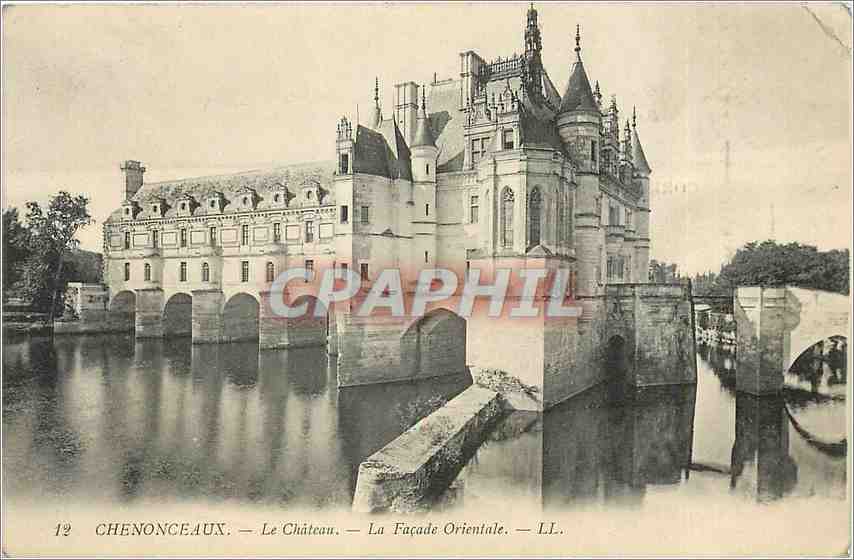 CPA Chenonceaux Le Chateau La Facade Orientale 