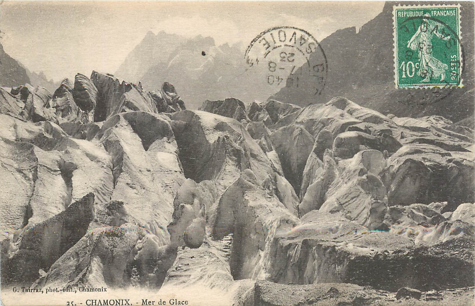 CPA Chamonix Mer de Glace 