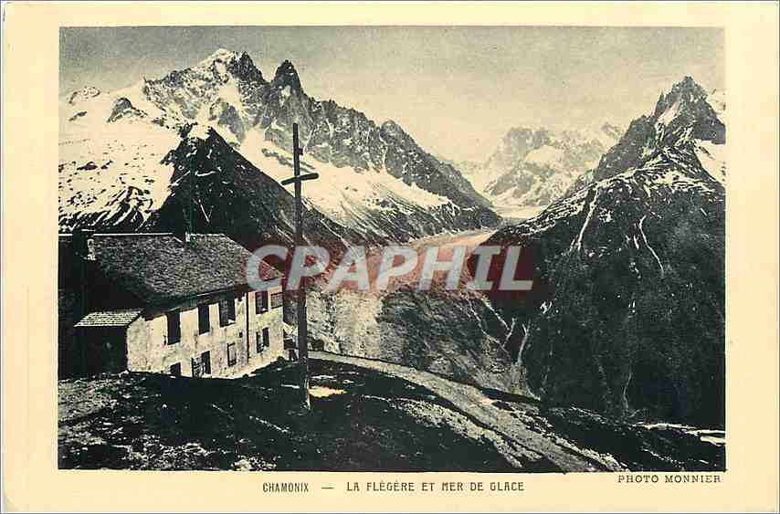 CPA Chamonix La Flegere et Mer de Glace 