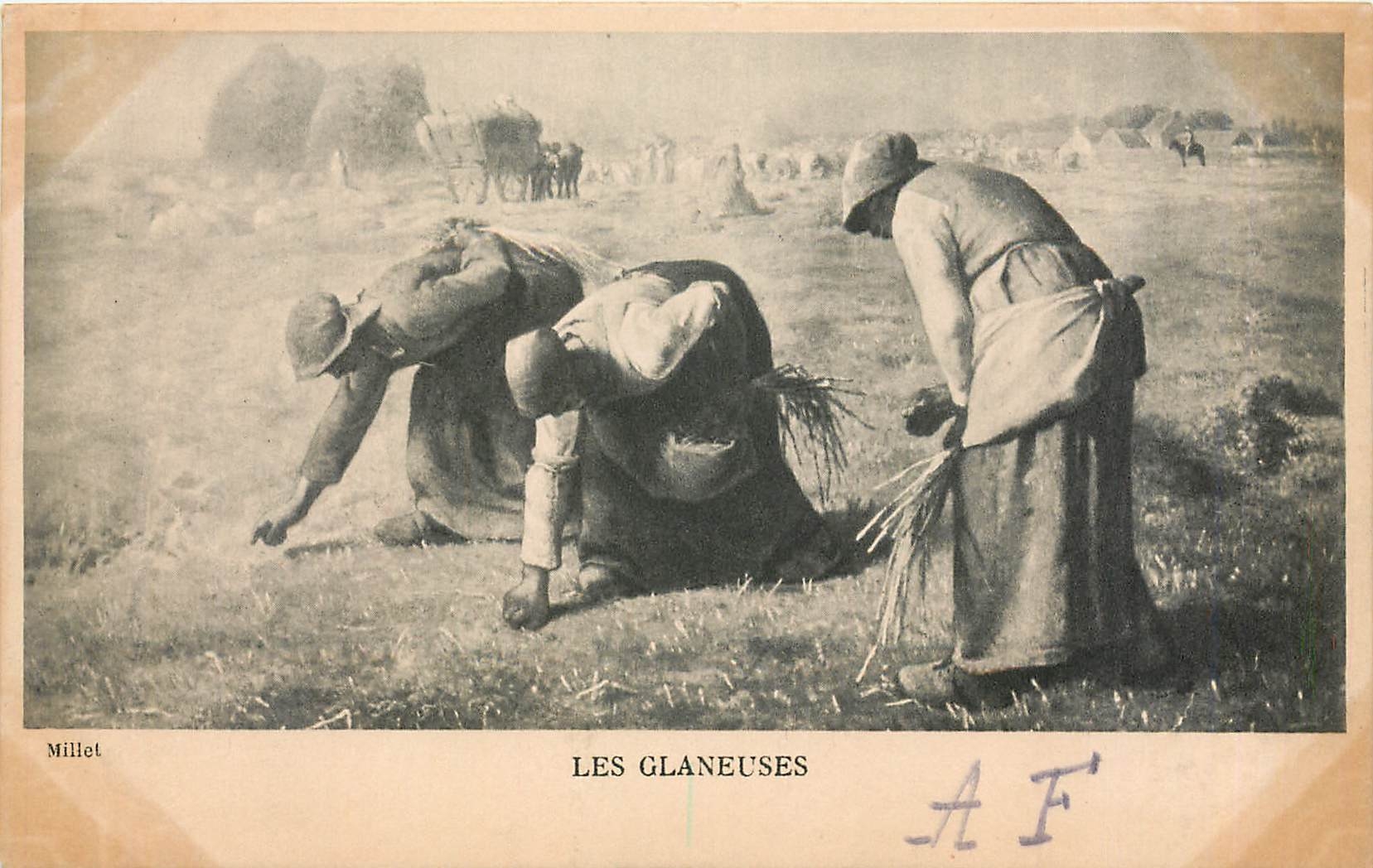 CPA Les Glaneuses 