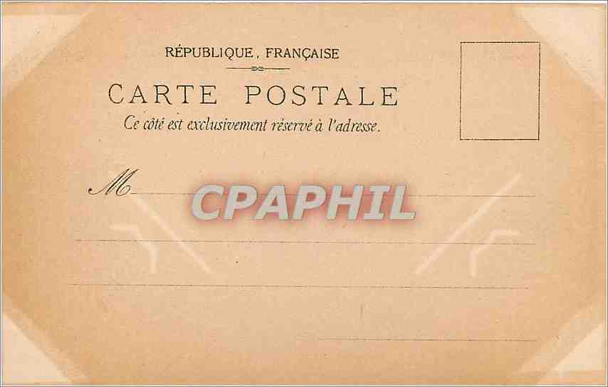CPA Les Glaneuses  — Verso