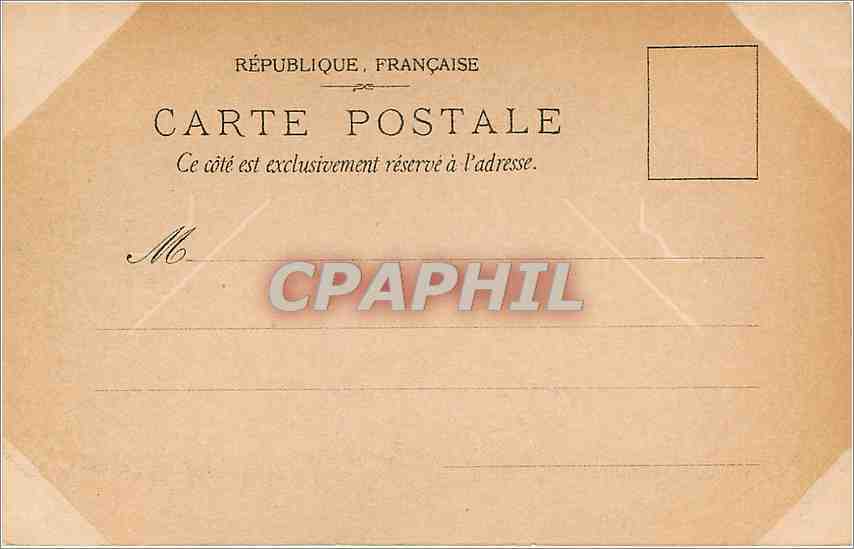 CPA La Cruche Cassee Greuze — Verso