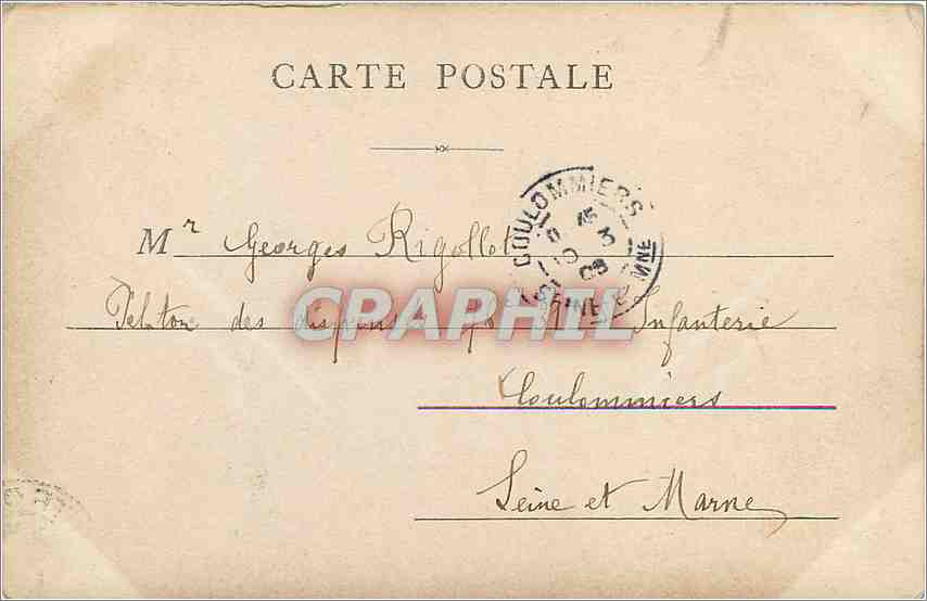 CPA Salon 1904 A.Bouiller le Lac Lerie — Verso