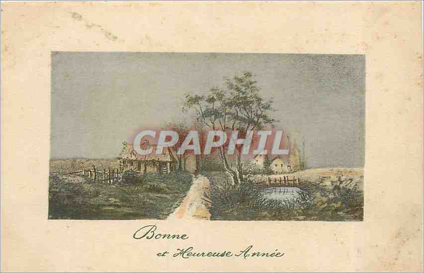 CPA Bonne Annee