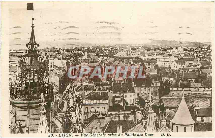 CPA Dijon Vue prise du Palais des Ducs