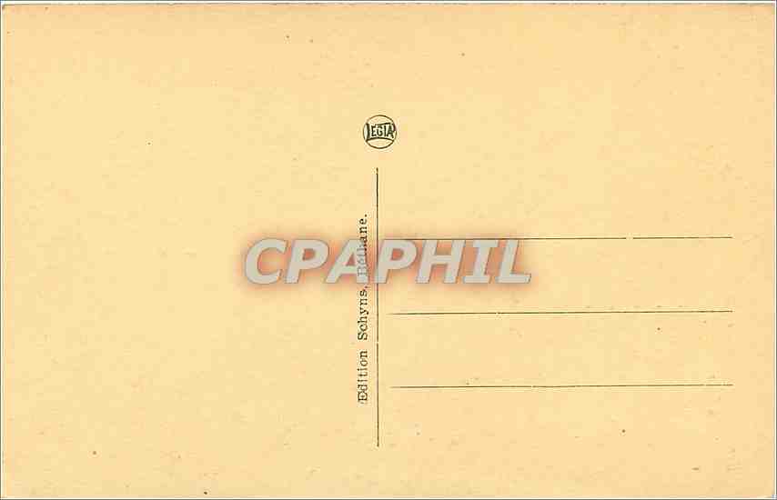 CPA Barrage de la Gileppa Le Lion — Back