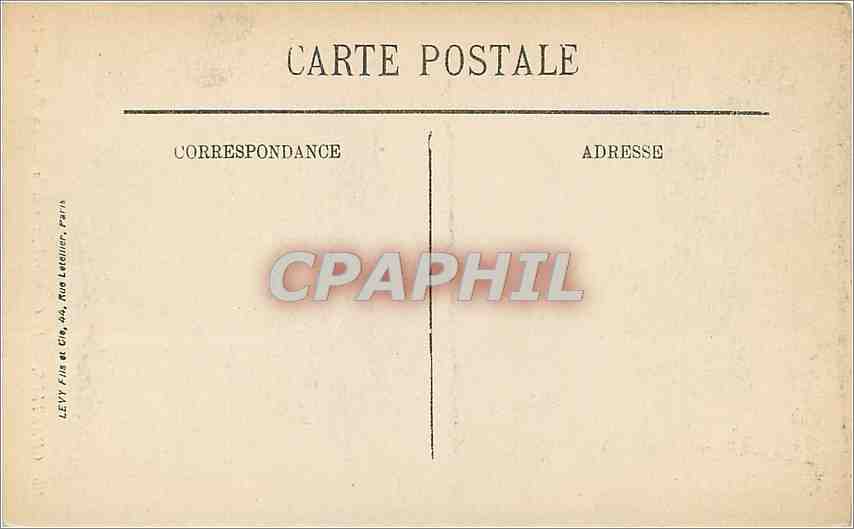 CPA Chartres - La Cathedrale  vue de la Rue du Bourg — Rückseite