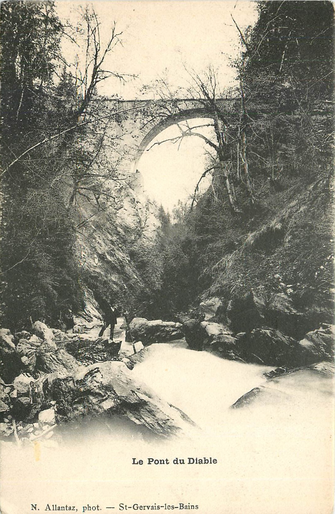 Le Pont du Diable — St-Gervais-les-Bains — N. Allantaz phot.