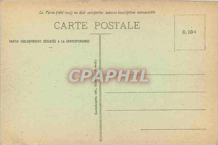 CPA Royat  Panorama sur le chemin de la Vallee — Rückseite