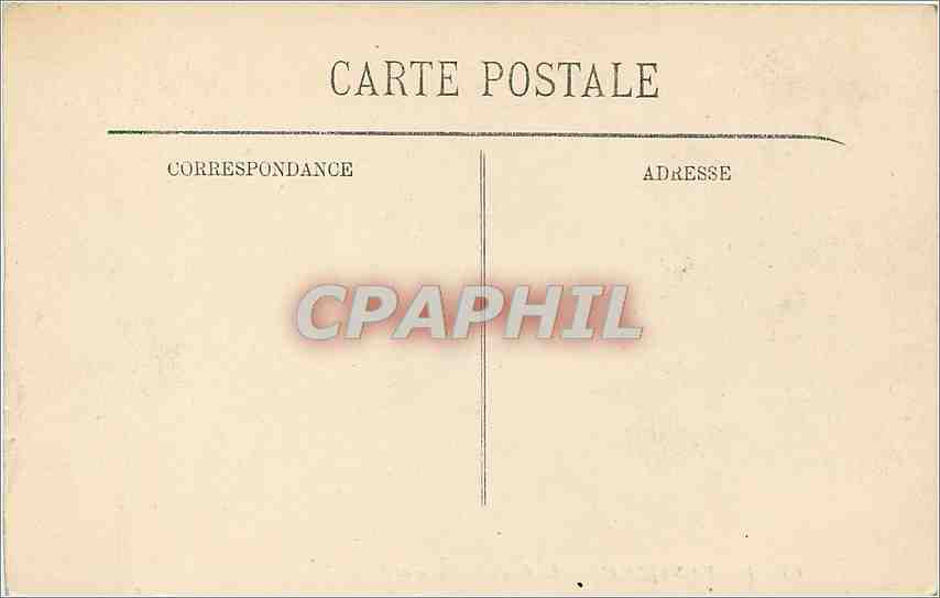 CPA Fontainebleau - Le Palais -Salon de l'Abdication — Rückseite
