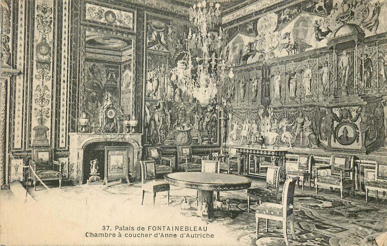 Chambre à coucher d'Anne d'Autriche — Palais de Fontainebleau — n°37