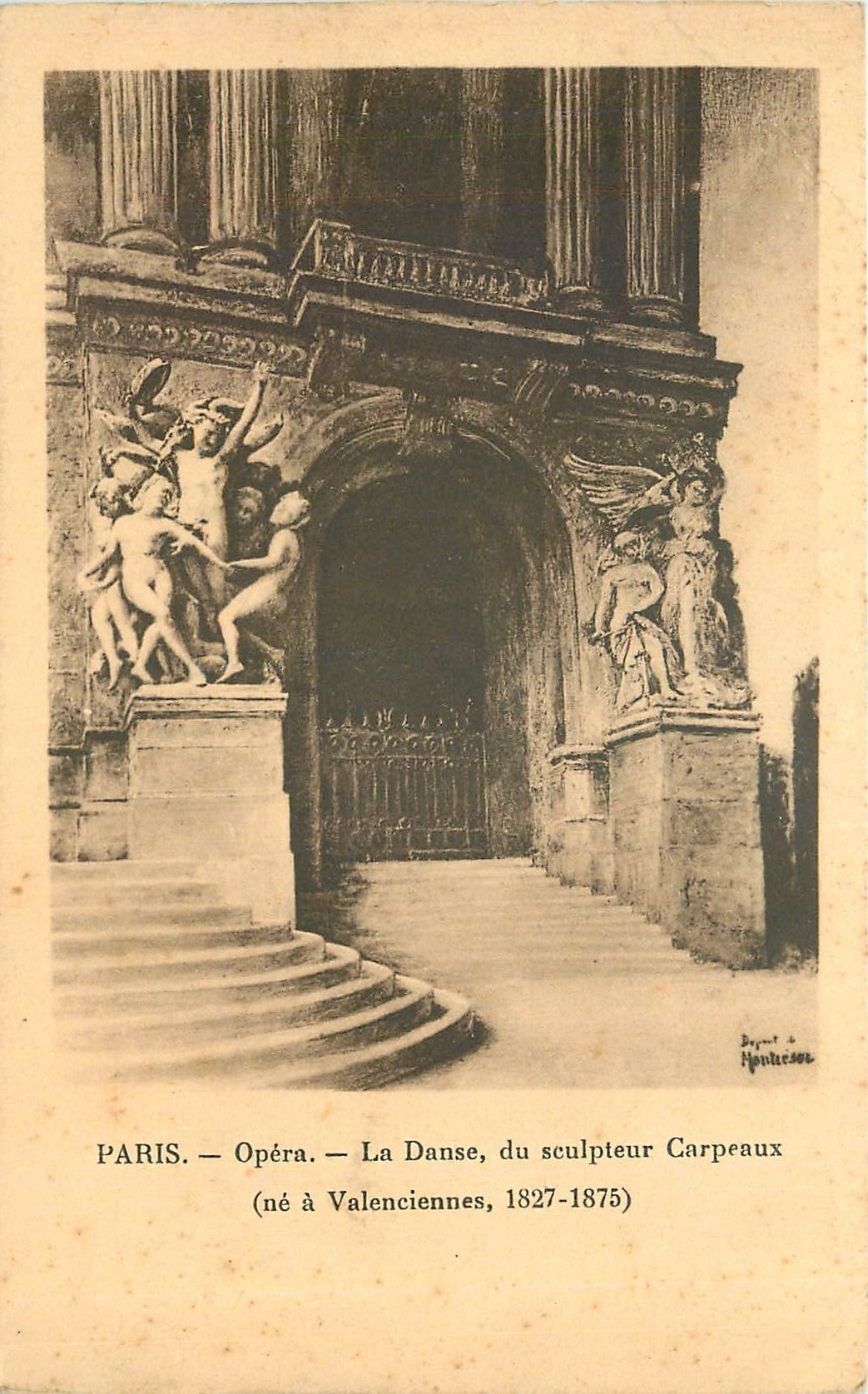 CPA Paris - L'Opera - La Danse du Sculpteur Carpeaux