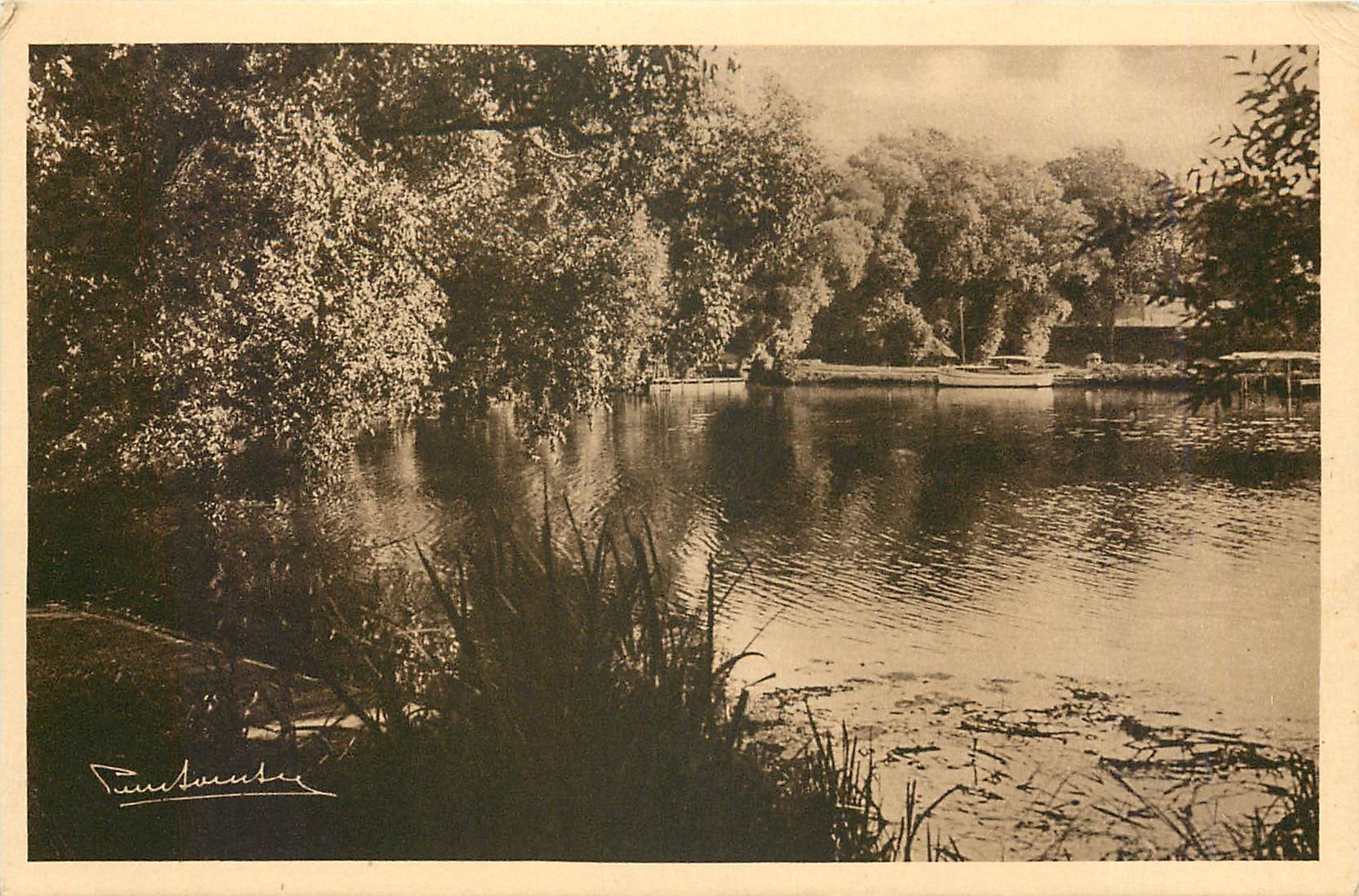 Compiègne (Oise) — The Pleasure Port of the Compiègne Water Sports — Art Edition of the Wolman Bookstore, Compiègne