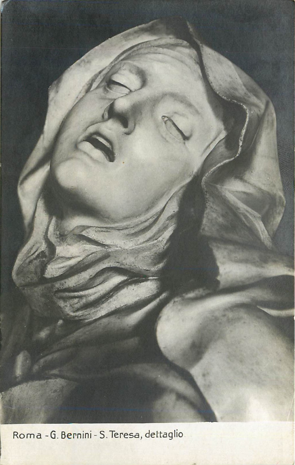 CPA Roma G. Bernini S. Teresa dettaglio