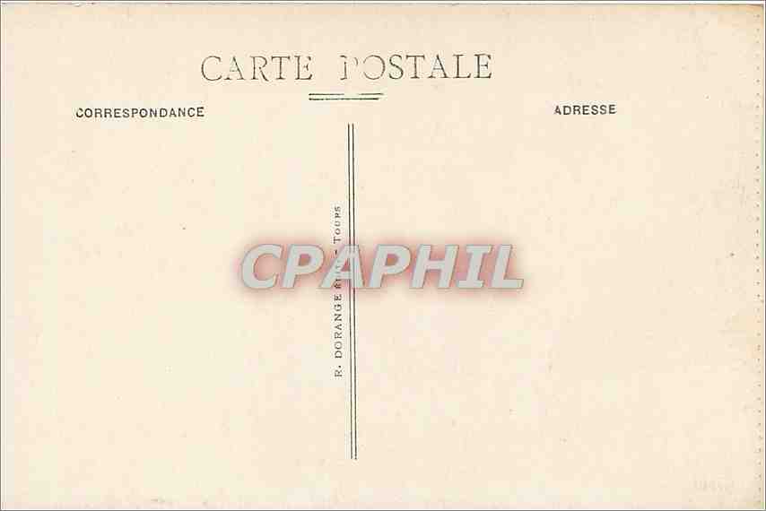 CPA Blois le château interieur de la chapelle — Verso
