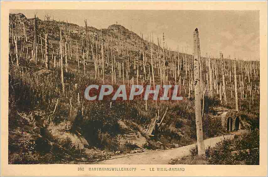 CPA Hartmannswillerkopf le vieil Armand