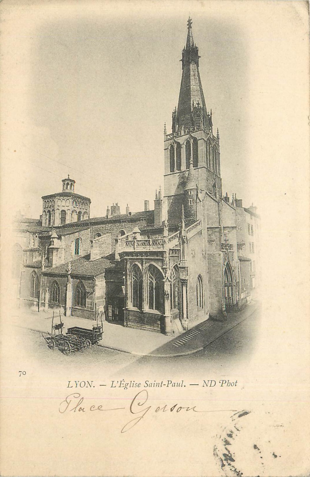 CPA Lyon l'eglise Saint Paul