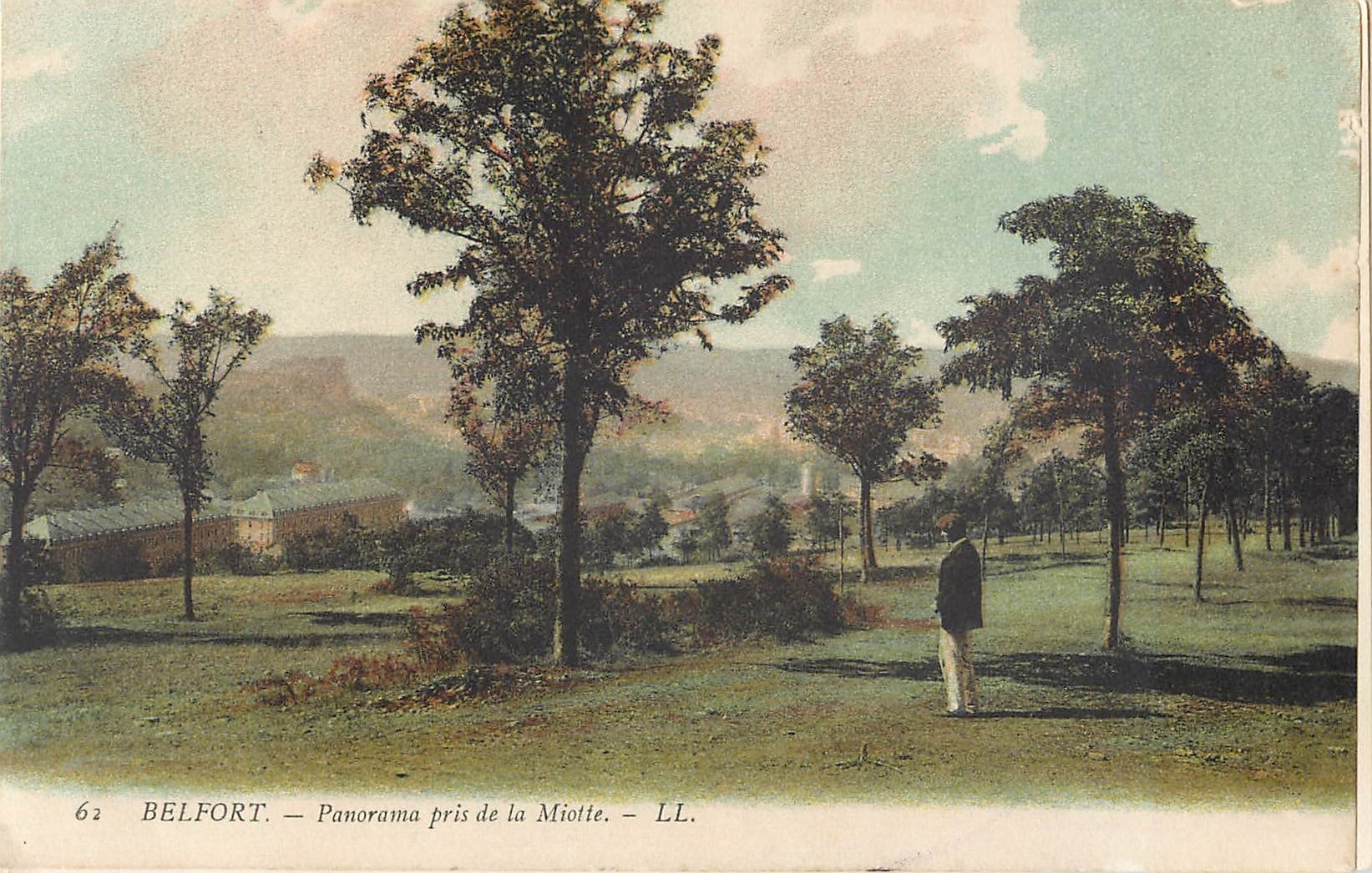 Belfort — Panorama pris de la Miotte — LL.