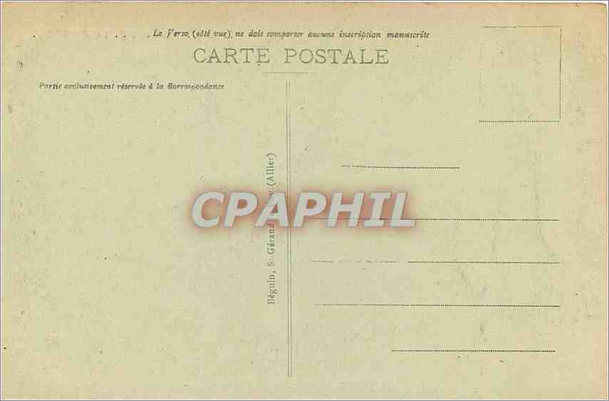 Le Mont-Dore - Table d'orientation du Sancy — L'Auvergne pittoresque, éditeur Ideal, n° 3266 — Reverso