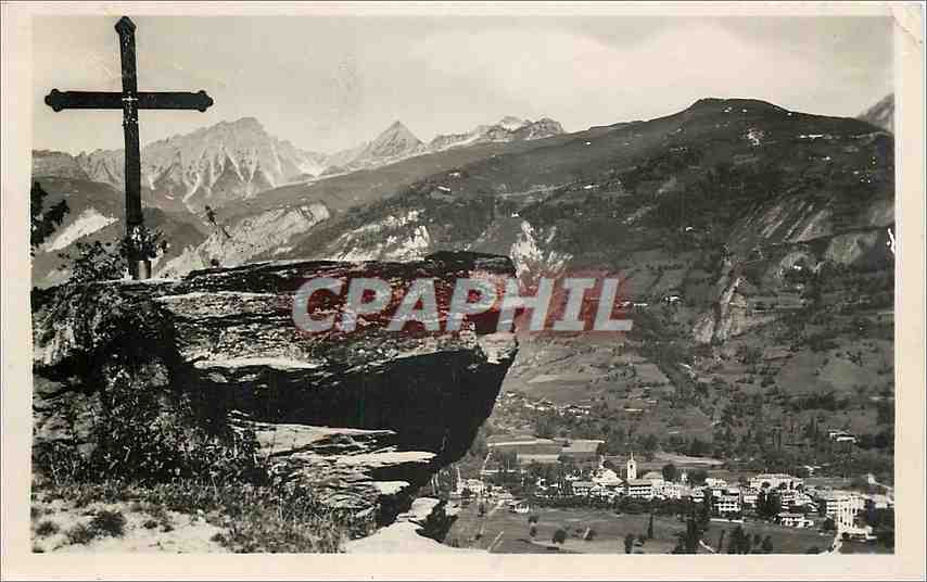 CPM Bourg St-Maurice le massif du Rognaix