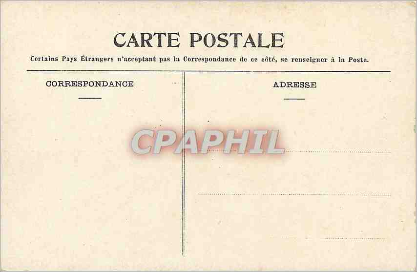 CPA Lourdes la 1ere station du calvaire — Verso