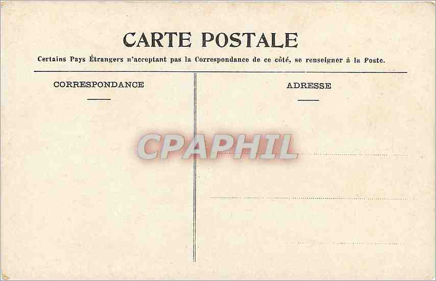 CPA Lourdes le calvaire Breton — Verso