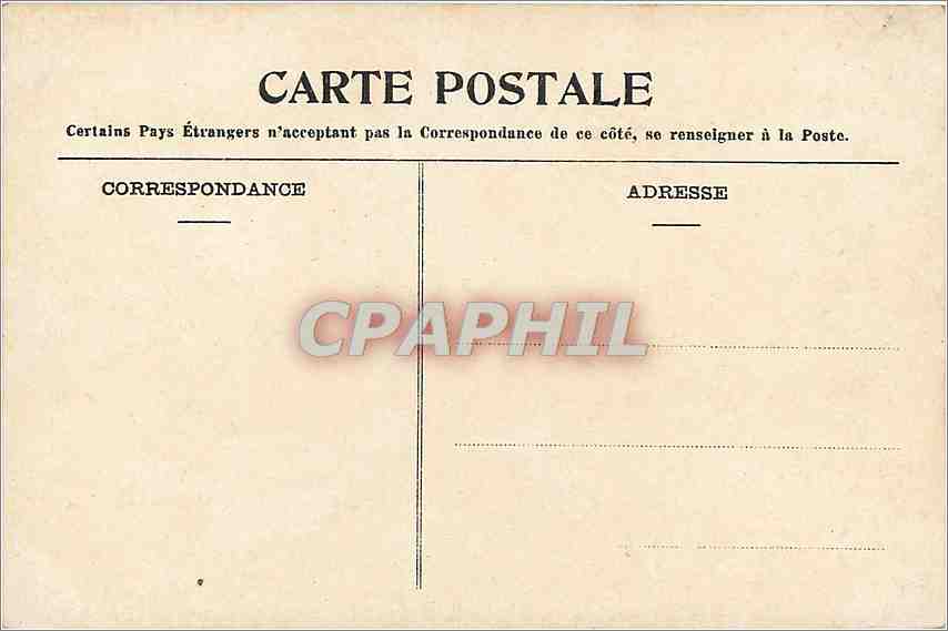 CPA Lourdes vue generale — Rückseite