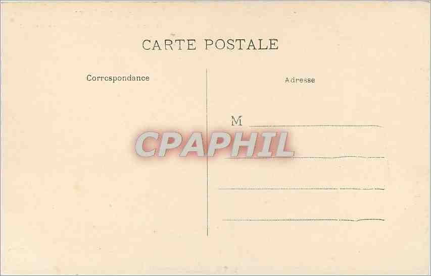 CPA Les Pyrenees Lourdes le château fort — Verso