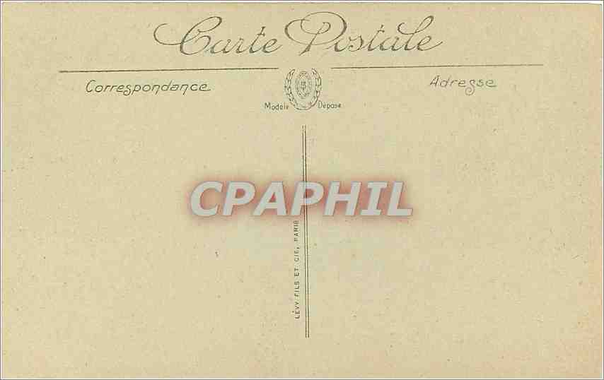 CPA Lourdes la grotte et la basilique — Rückseite