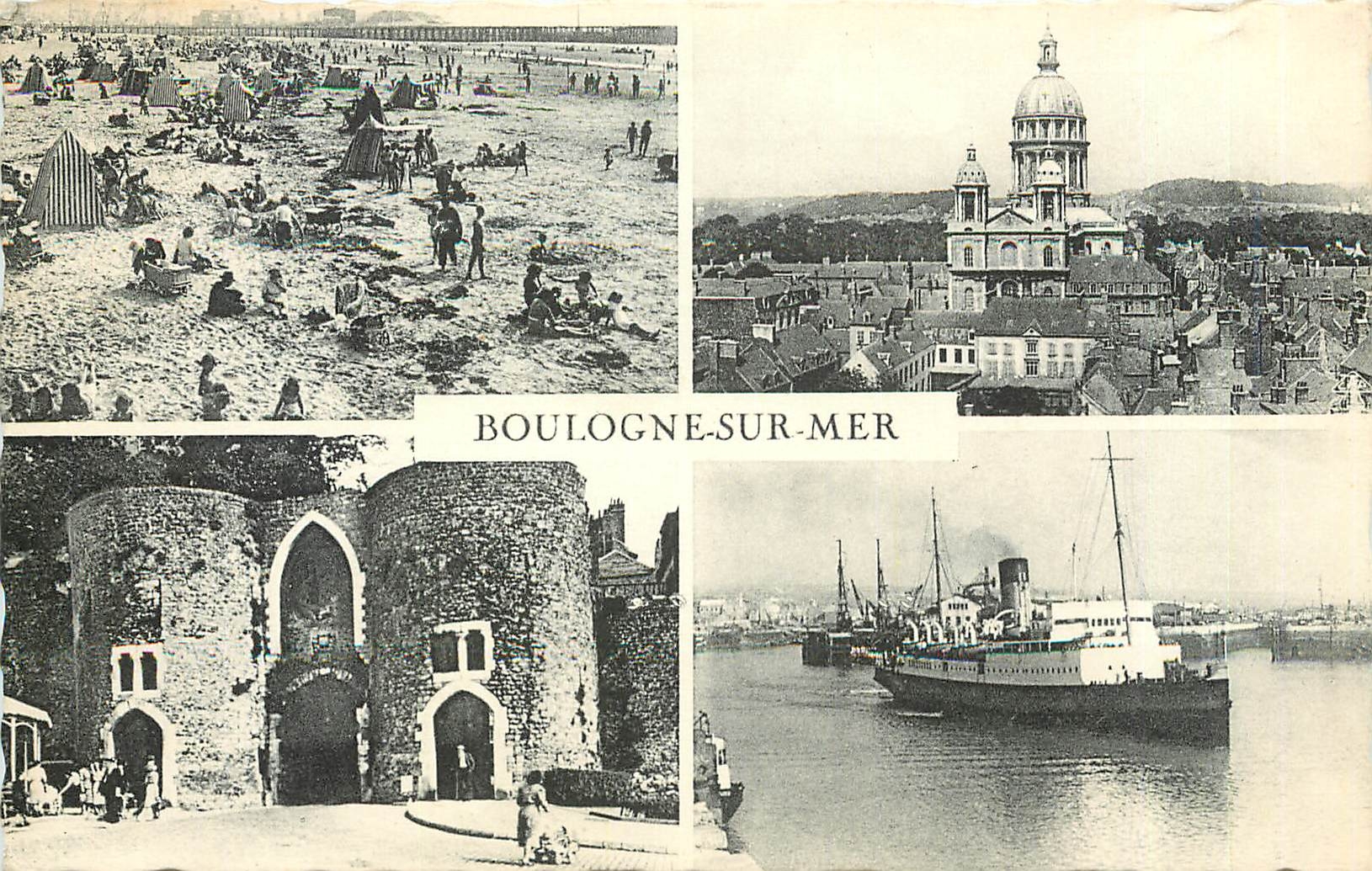 Boulogne-sur-Mer — Vue Générale — Cie des Arts Postaux