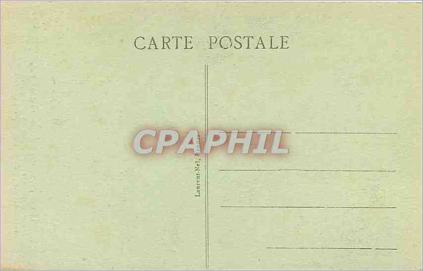 CPA Le Mont Saint-Michel abbaye  — Verso