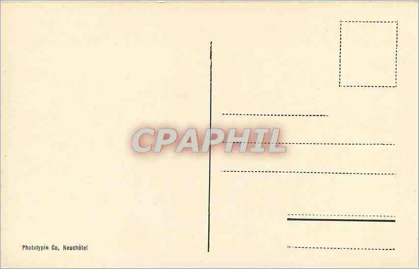 CPA Geneve ponts de la Machine et des Bergues — Verso