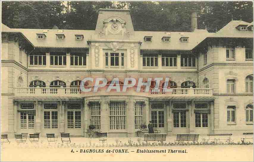 CPA Bagnoles de l'Orne etablissement thermal